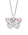BRIGHTON JM0227 LA TULIPE BUTTERFLY NECKLACE