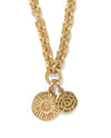 BRIGHTON JM0257 TOKEN LAVISH LINK CHARM NECKLACE
