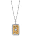 BRIGHTON JM0193 MOSAIC NOVA TAG NECKLACE