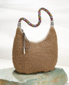 BRIGHTON H7382M SHELBY STRAW SHOULDERBAG