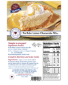 NO BAKE LEMON CHEESECAKE MIX