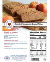 16OZ APPLE CINNAMON BREAD MIX