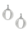 BRIGHTON JA0307 MERIDIAN CRESCENT  POST DROP EARRING