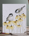 WRENDALE ARTSY SINGLE CARDS MY SWEET CHICKADEE