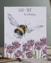 WRENDALE ARTSY SINGLE CARDS HAP-BEE BIRTHDAY