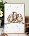 WRENDALE ARTSY SINGLE CARDS OWL TOGETHER