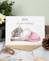WRENDALE ARTSY SINGLE CARDS THE SLEEPY KITTEN