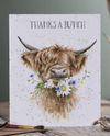 WRENDALE ARTSY SINGLE CARDS THANKS A BUNCH