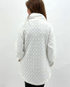 KEREN HART 69035 BUTTON UP JACKET white