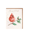 WRENDALE SEASONAL GIFT CARDS CARDINAL CHRISTMAS
