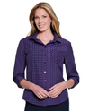 MULTIPLES M46507BM BUTTON FRONT HI-LO SHIRT