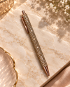 SPARKLE CLICK PEN CHAMPAGNE/ROSE