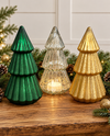 GLASS LIGHT UP TREE TC00044
