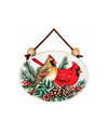 CARDINALS ON BRANCH ORNAMENT 9748379 LEFT
