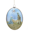 HOLY FAMILY OVAL ORNAMENT 3178189