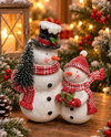 SNOWMAN FAMILY SHELF SITTER AS3893 TREE