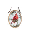 MANGO WOOD CARDINAL ORNAMENT 9748708 CENTER