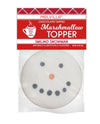 SMILING SNOWMAN MARSHMALLOW TOPPER