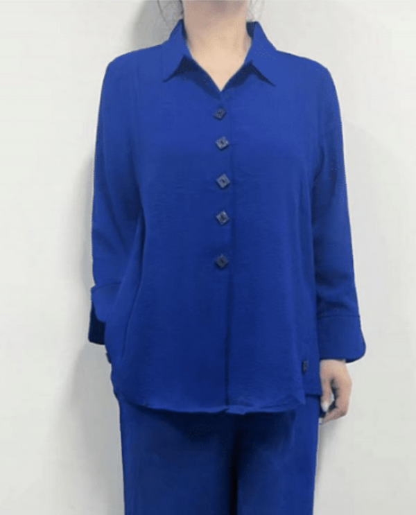 CREATION AM402 SQUARE BTTN FULL SLV TOP