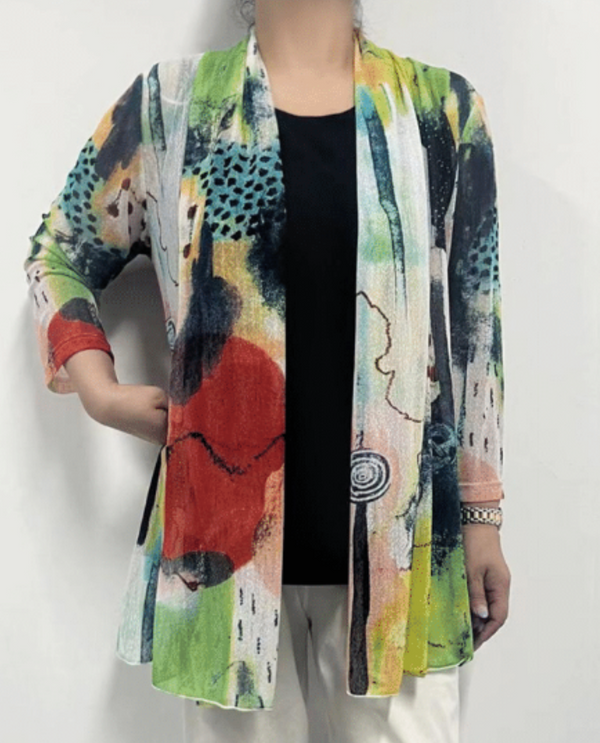 CREATION ART13 SHORT MESH DUSTER ALINA