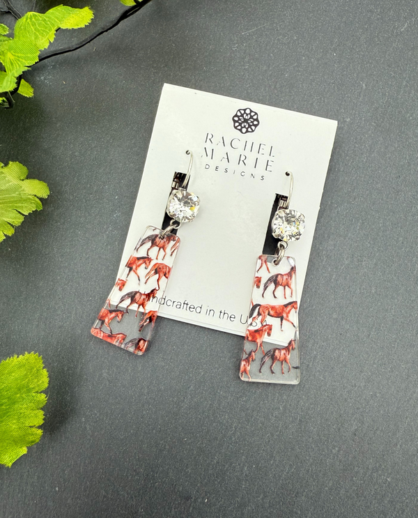 RACHEL MARIE DESIGNS HORSING AROUND EARRINGS