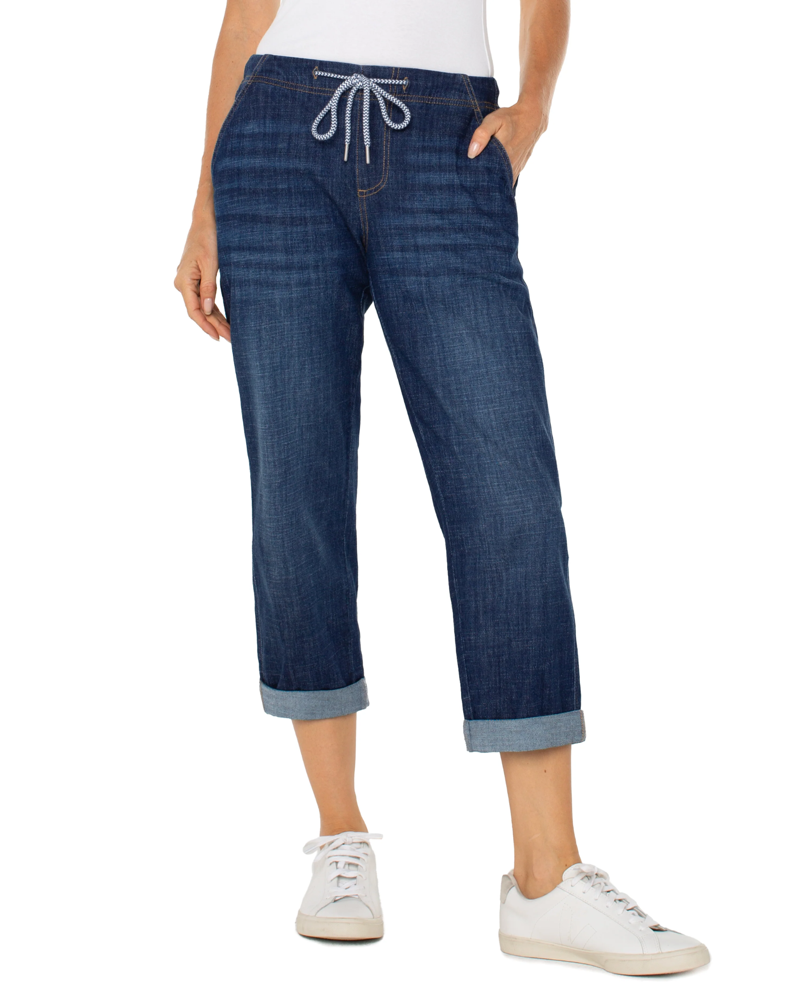 LIVERPOOL LM5283CHA RASCAL WITH BACK POCKET JEAN – The Clothing Cove