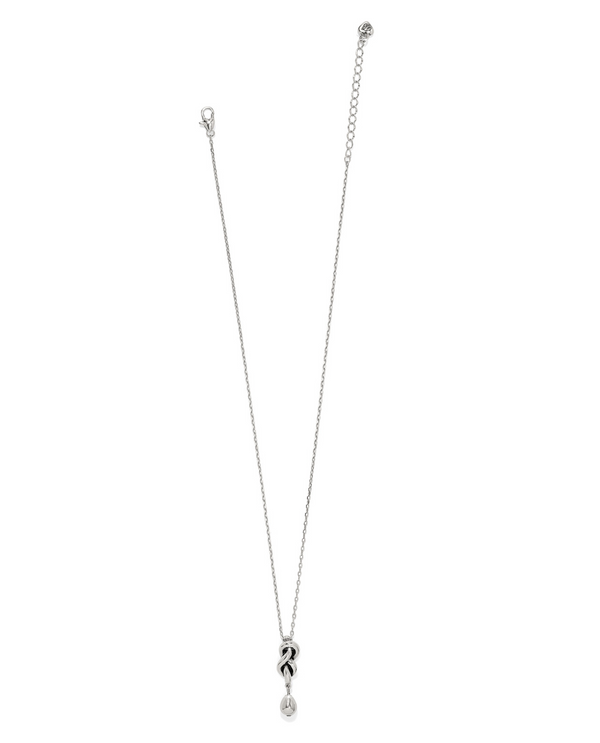 BRIGHTON JM7724 INTERLOK SINGLE KNOT DROP NECKLACE