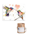 LOVEBIRDS HUMMINGBIRDS Jigsaw Puzzle