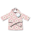 PLUSH BABY ROBE BIG DAISY