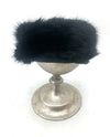  Y956 FAUX FUR HEADBAND black