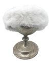 Y956 FAUX FUR HEADBAND white