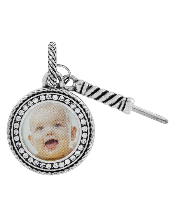 Brighton J96232 Memento Circle Photo Charm