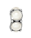 Silver pearl Brighton J96433 Roundabout Bead with classic glass pearls