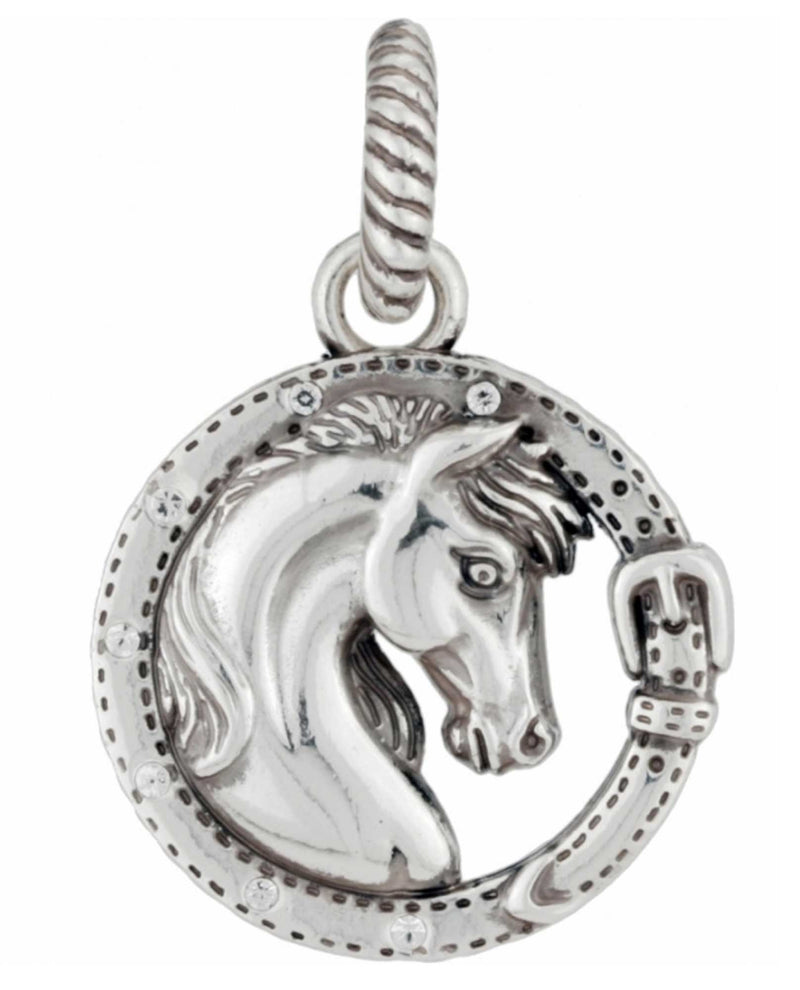 Brighton J92782 ABC Gallop Charm silver horse key fob