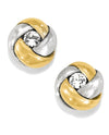 Brighton J21533 Love Me Knot Mini Post Earrings