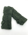 Wool Crochet Handwarmer H180 Forest