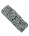Crochet Headband H-191 Light Grey