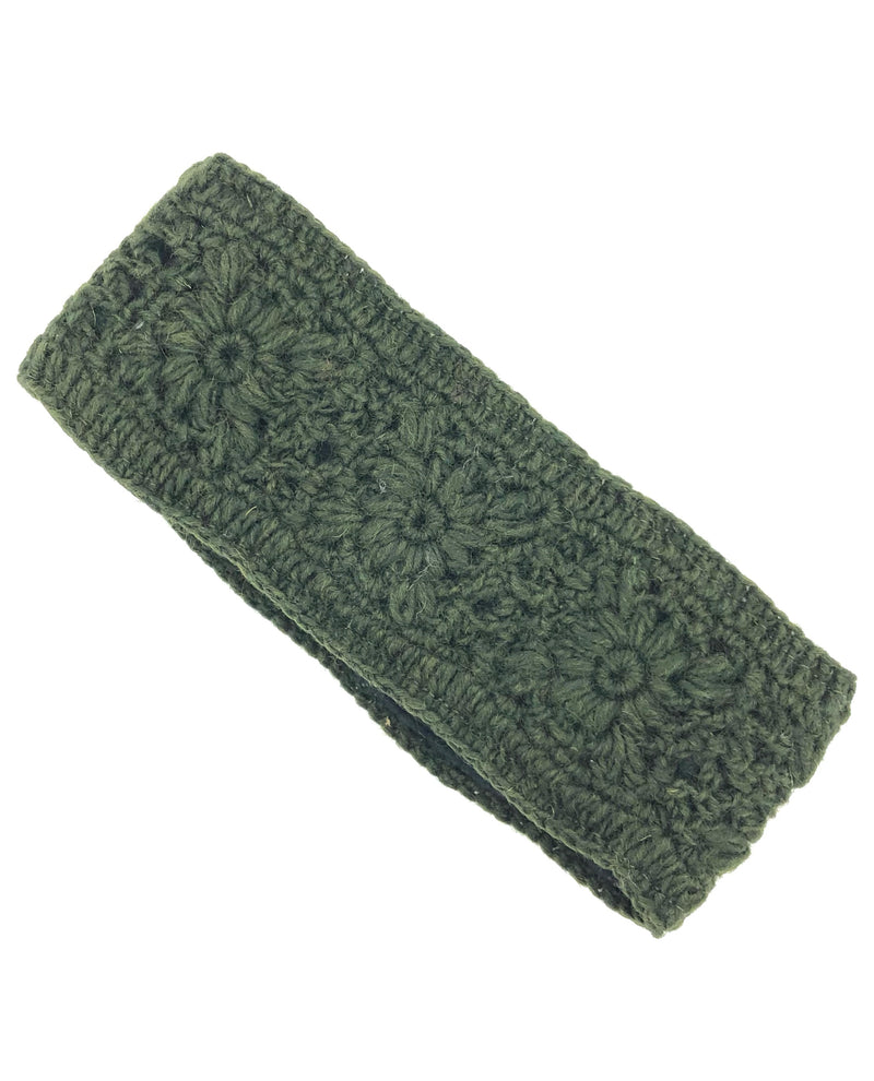 Crochet Headband H-191 Forrest