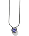 Tanzanite Brighton JL626K Twinkle Necklace with sparkling purple Swarovski