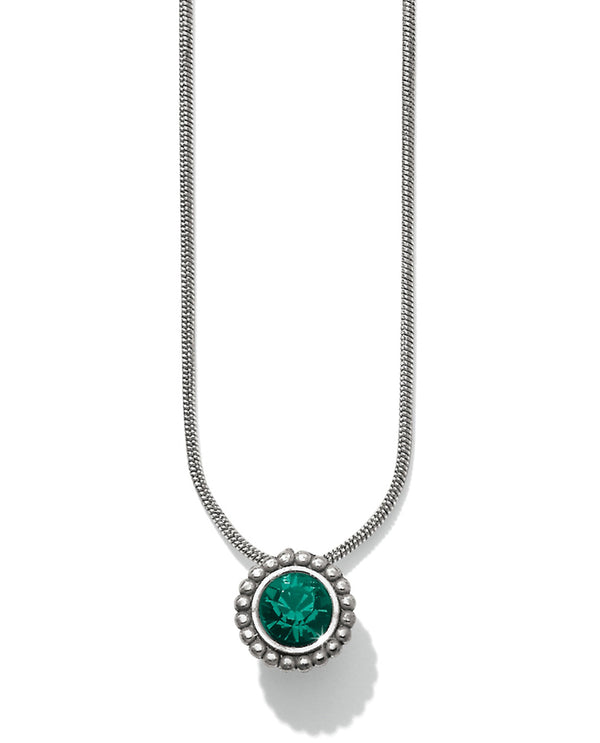 BRIGHTON JL626D EMERALD TWINKLE NECKLACE