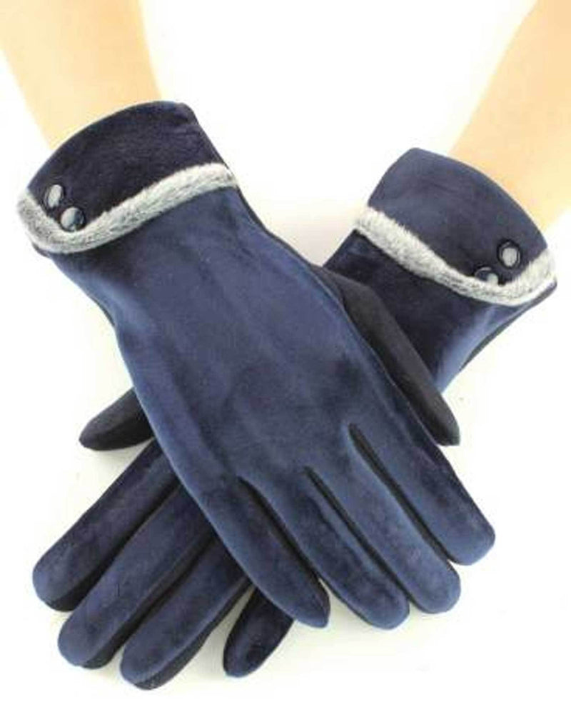 Velvet Tech Gloves 12254 navy