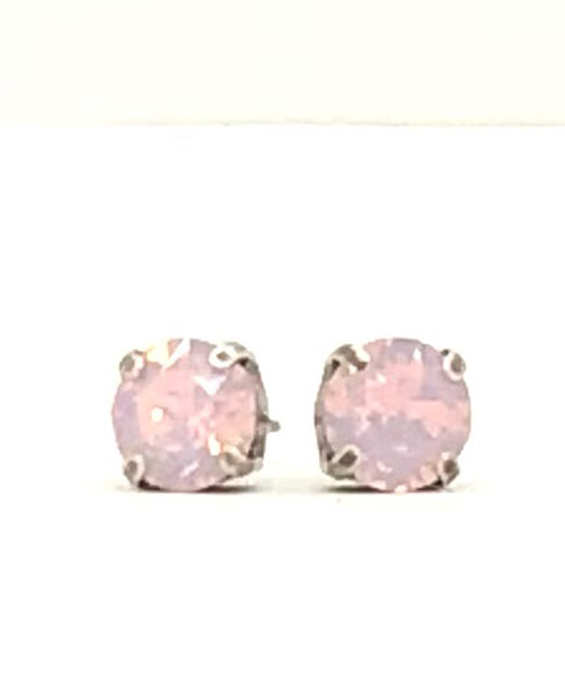 Rachel Marie Designs Jen Post Earring Rosewater Opal