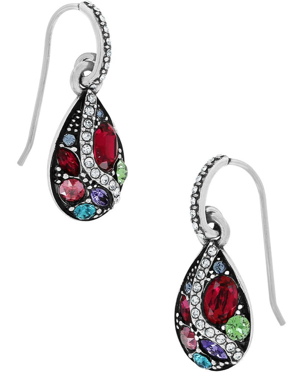 Multi Brighton JA0871 Trust Your Journey French Wire Earrings with colorful Swarovski crystals