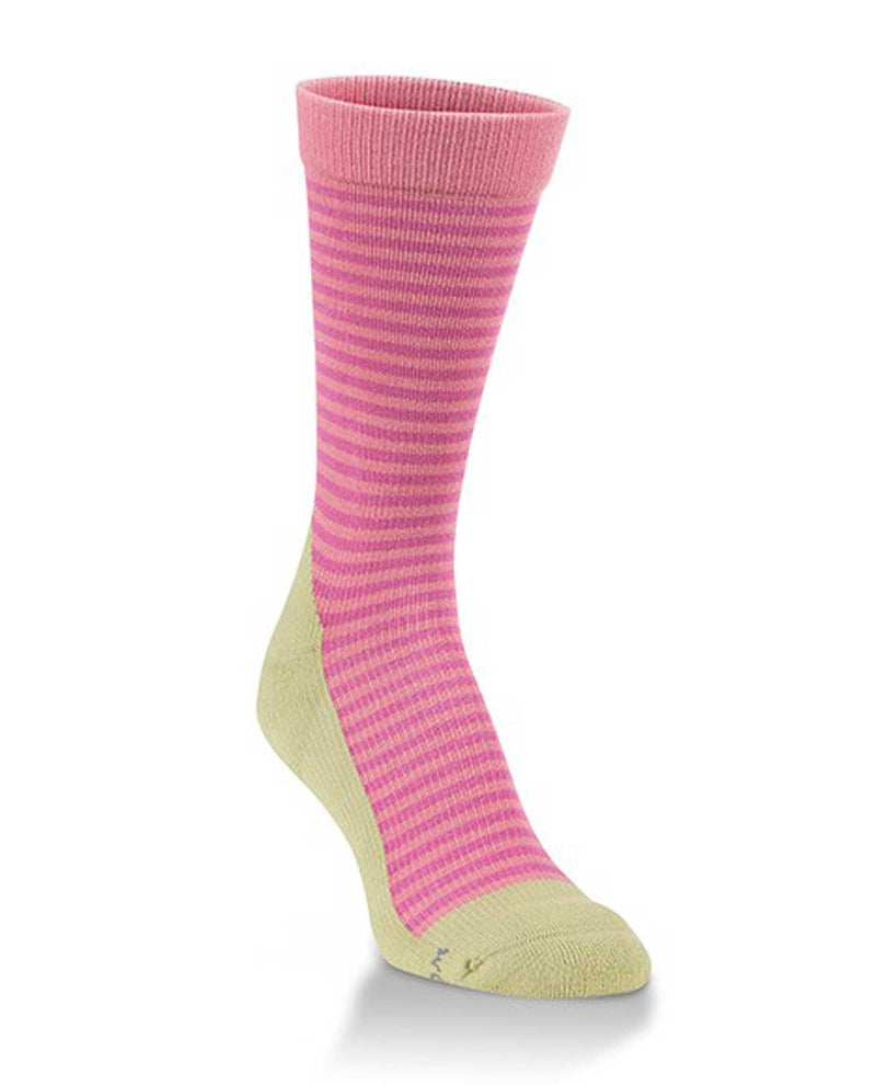 Worlds Softest Socks W3261-550 Saucy Stripe Support Sock