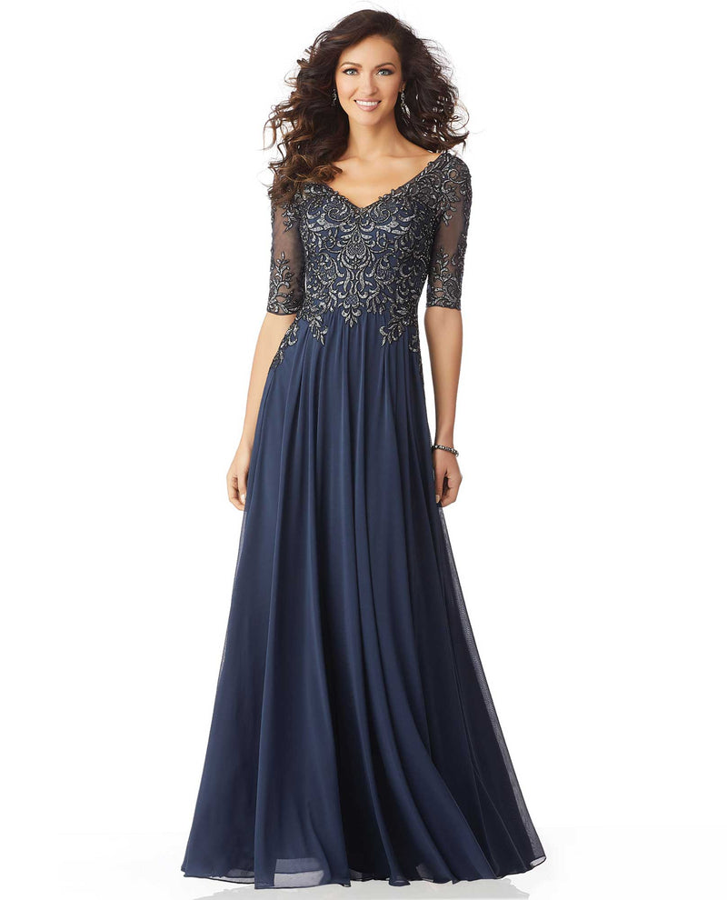 mgny dresses MGNY Stretch Mesh Keyhole Dress