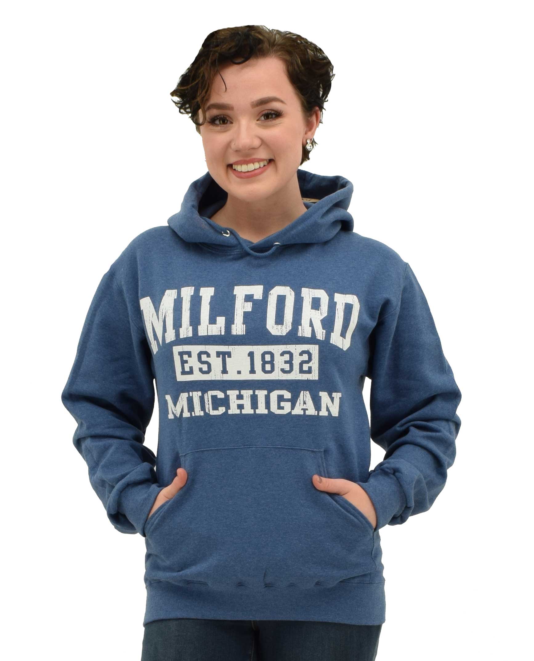 Milford MI Hoodie for Women The Clothing Cove Printed Hoodies