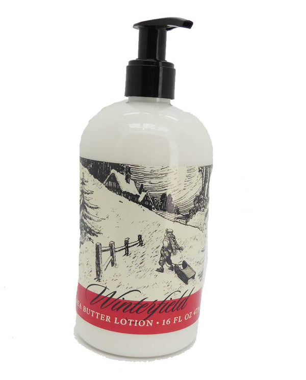 16 OZ Holiday Winterfield Lotion Made with Shea Butter