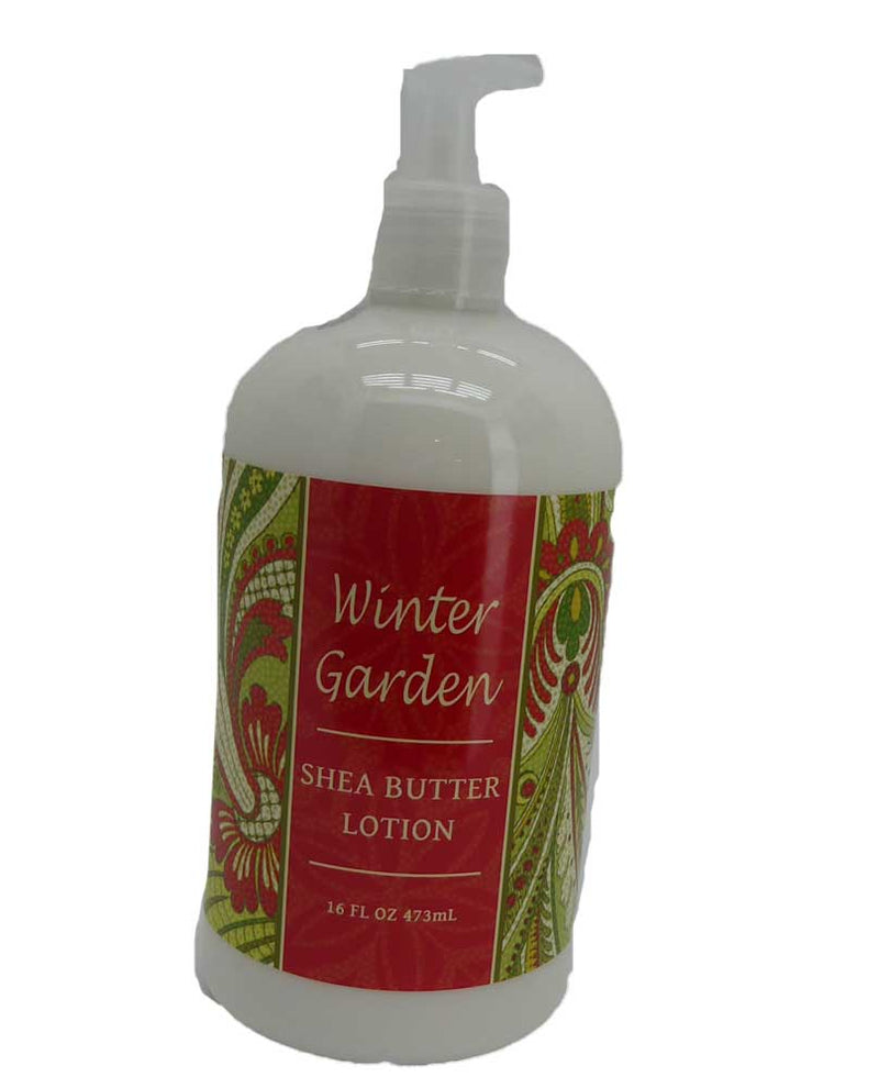 16 OZ Holiday Winter Garden Lotion Made with Shea Butter 