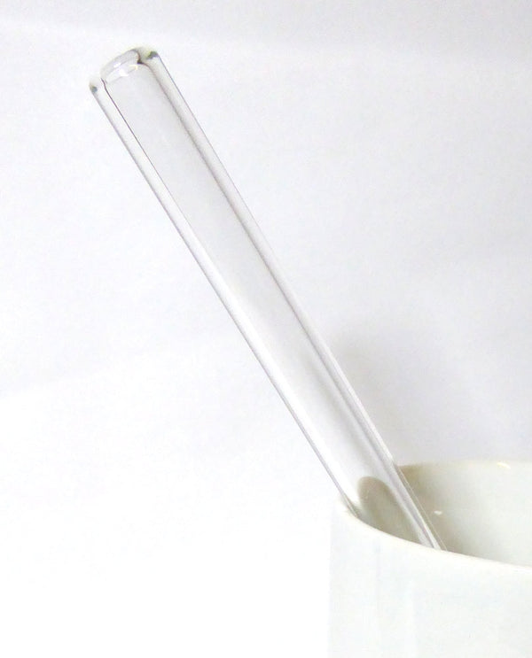 Strawesome Clear Smoothie Glass Straw is a glass drinking straw