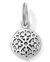 Silver Brighton JC4720 Ferrara Charm is a round silver pierced charm for your collection